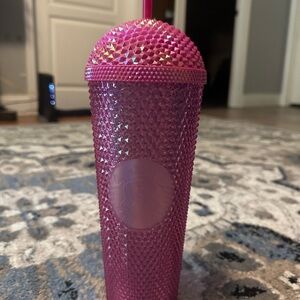 Starbucks Fuchsia Textured Tumbler